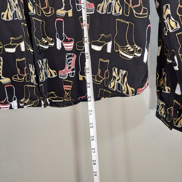 Straight To Hell | Platform Shoe Shirt | Size XL - Picture 5 of 8